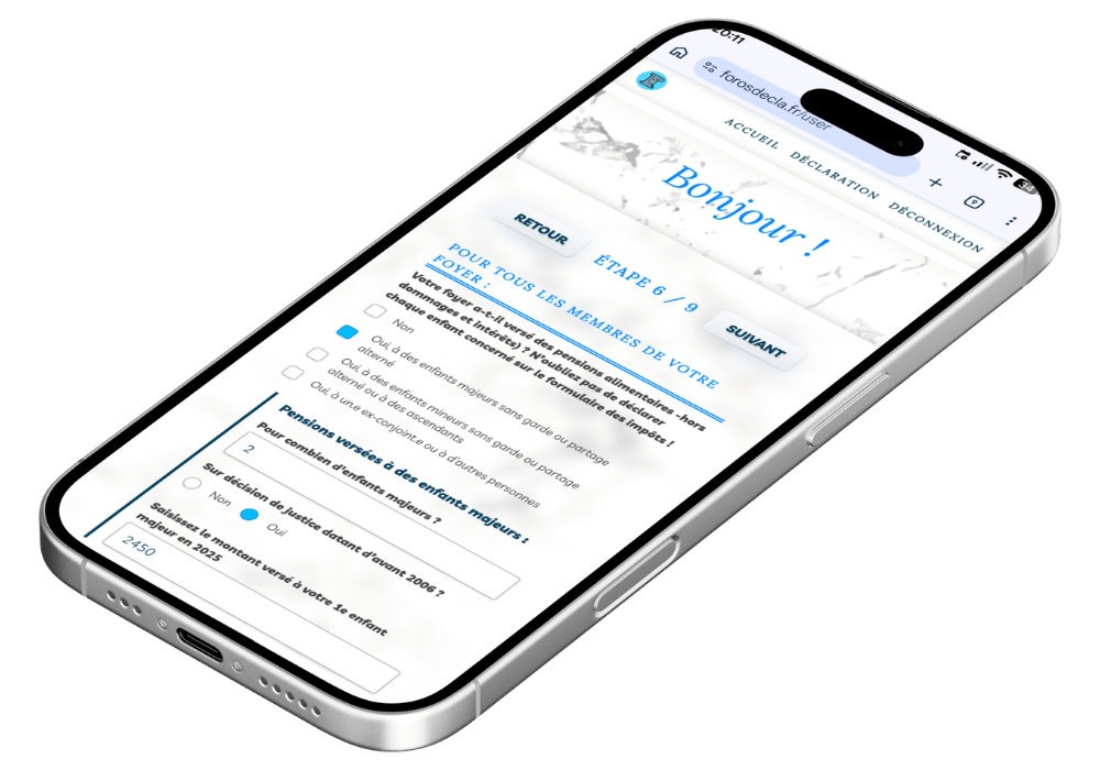 ForosDecla - Declaration Impots Mobile